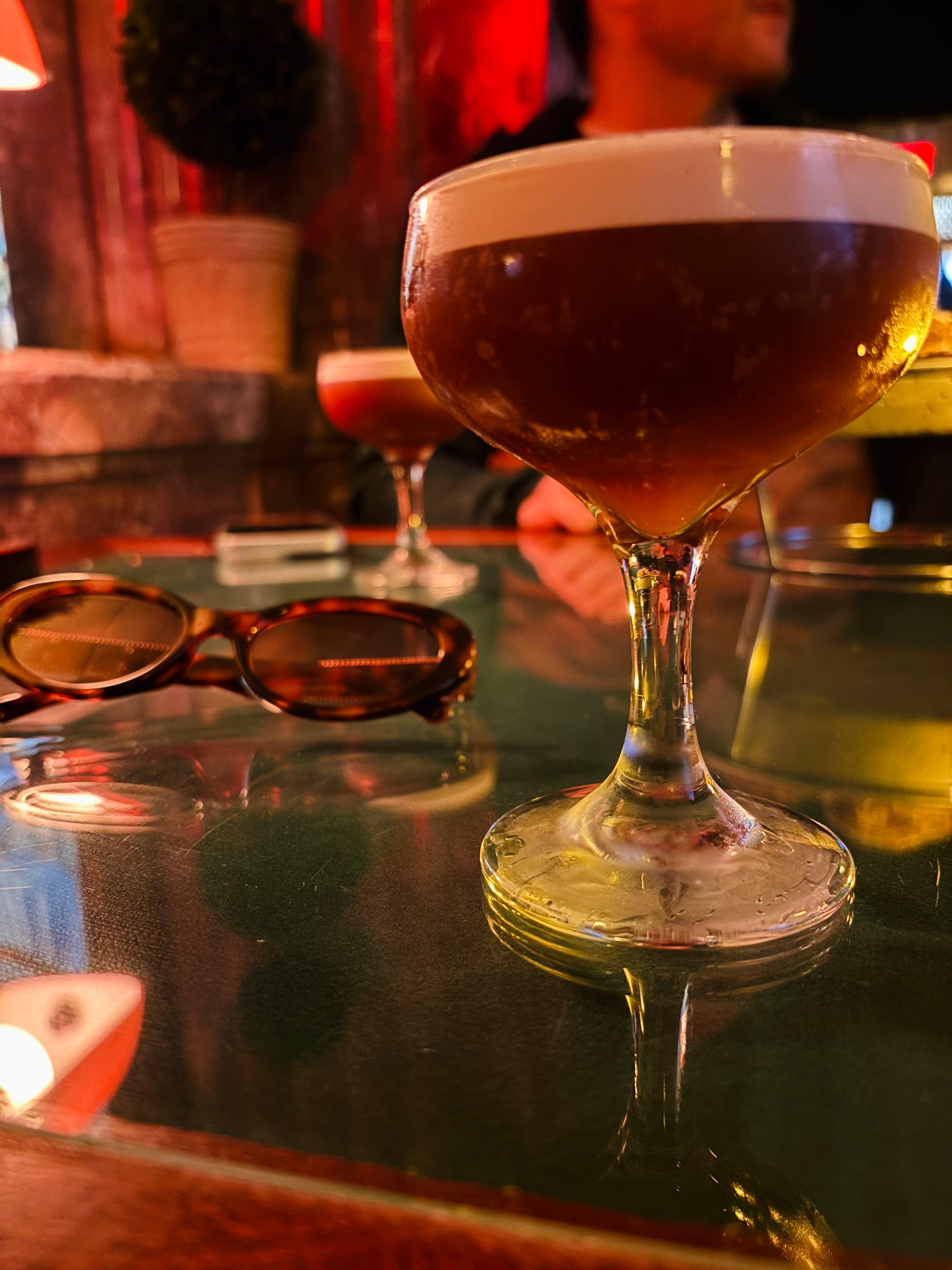 Espresso martini restaurant content