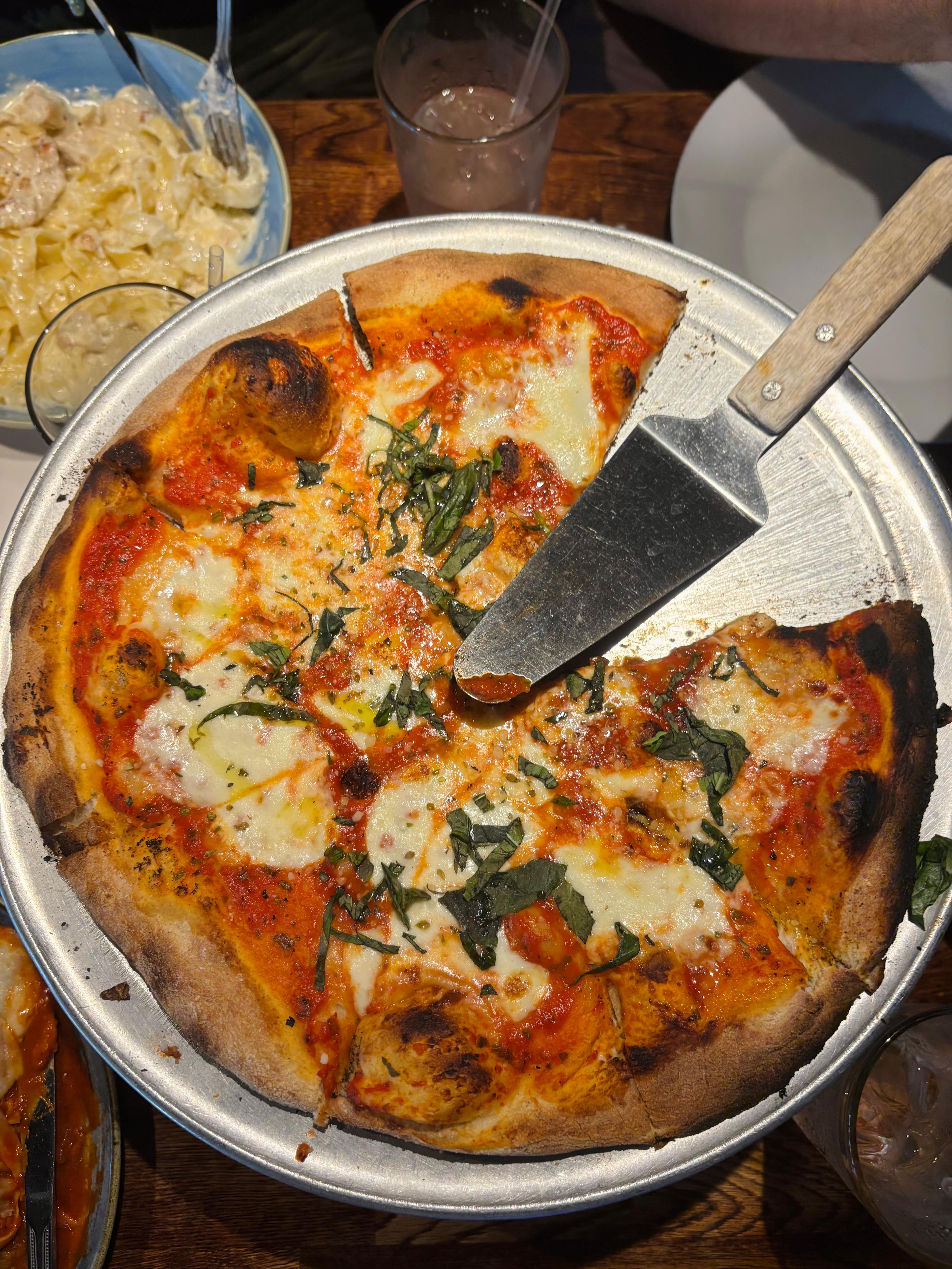Pizza restaurant content